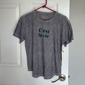 C’est La Vie graphic T-shirt